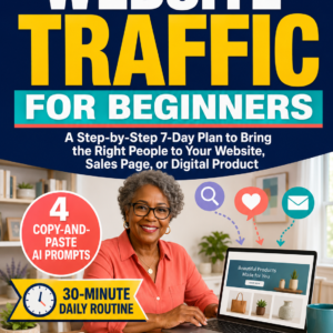 Website Traffic for Beginners eBook
